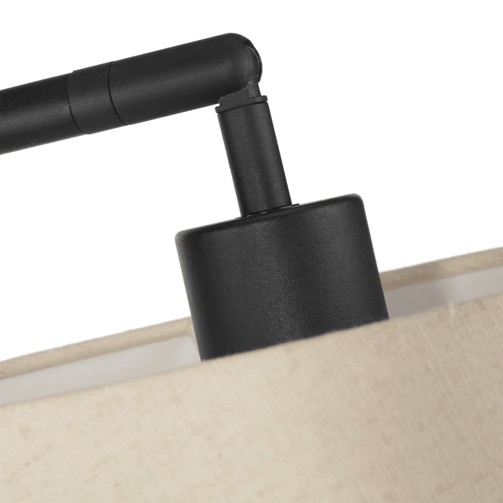 Metal & Wood Floor Lamp