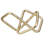 Gold Metal Knot