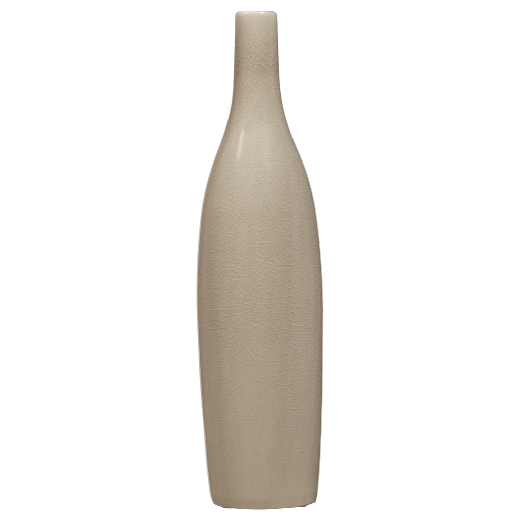 Beige Ceramic Vase