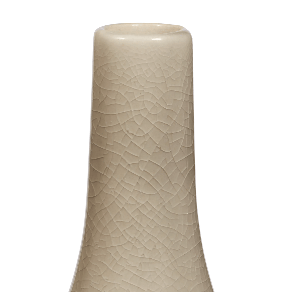 Beige Ceramic Vase