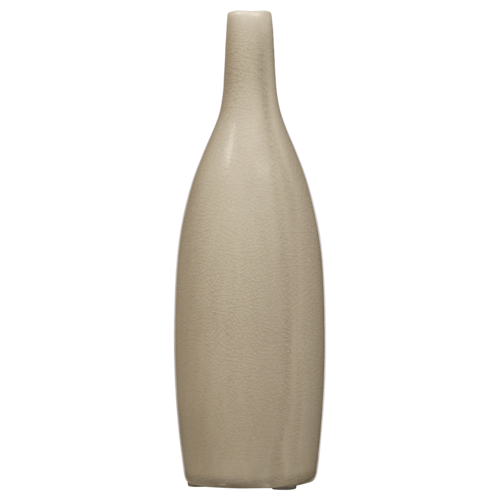 Small Ceramic Beige Vase