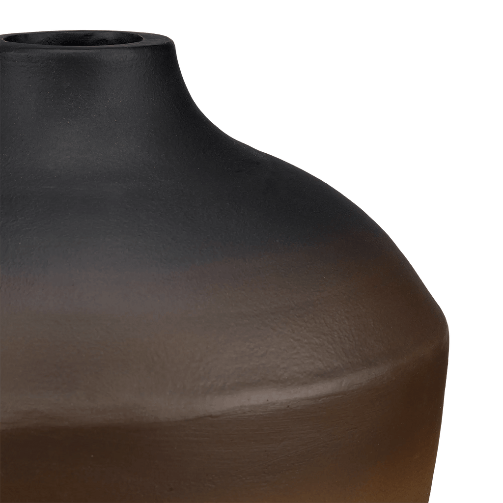2-Tone Brown Vase