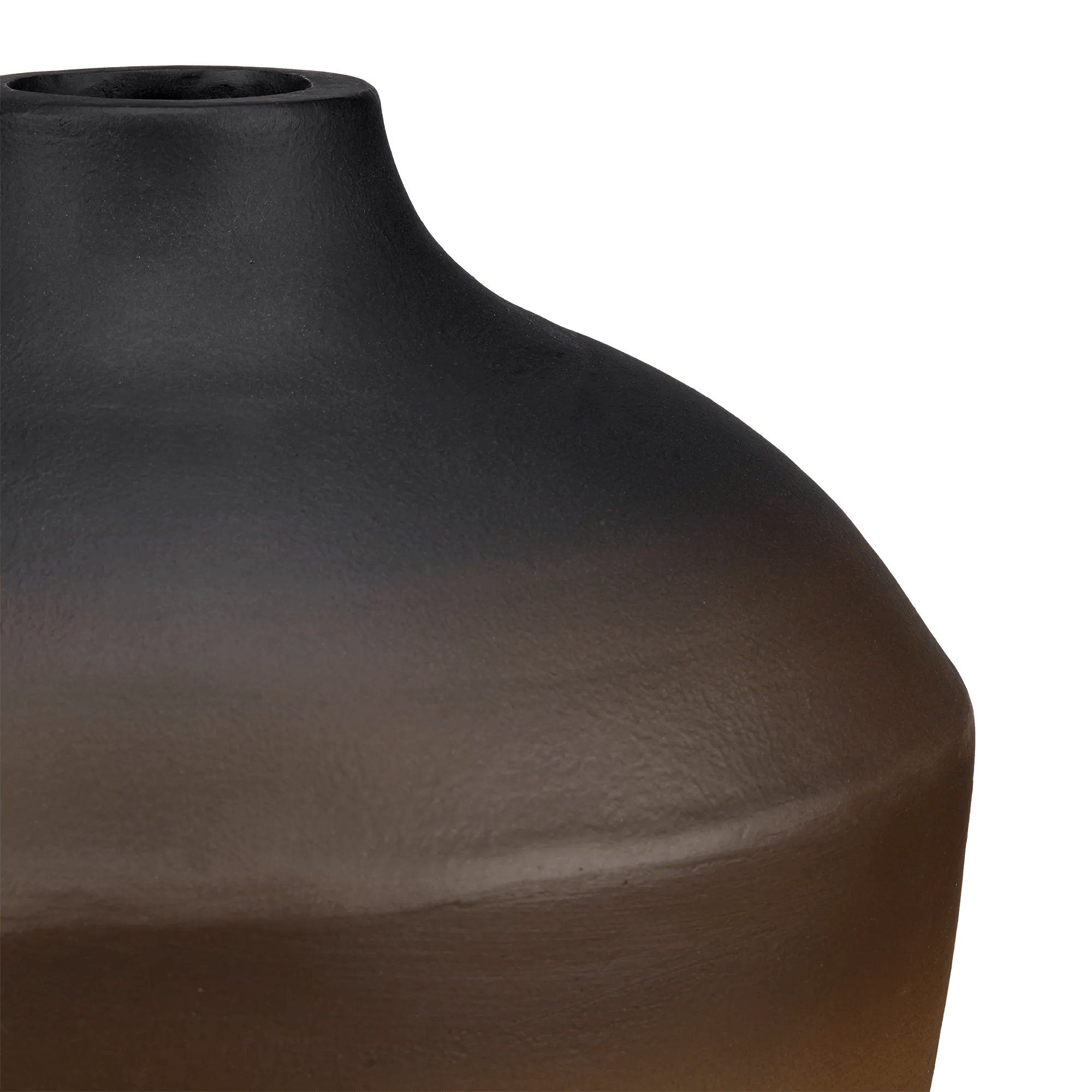 2-Tone Brown Vase