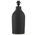 Black Ceramic Lamp Base
