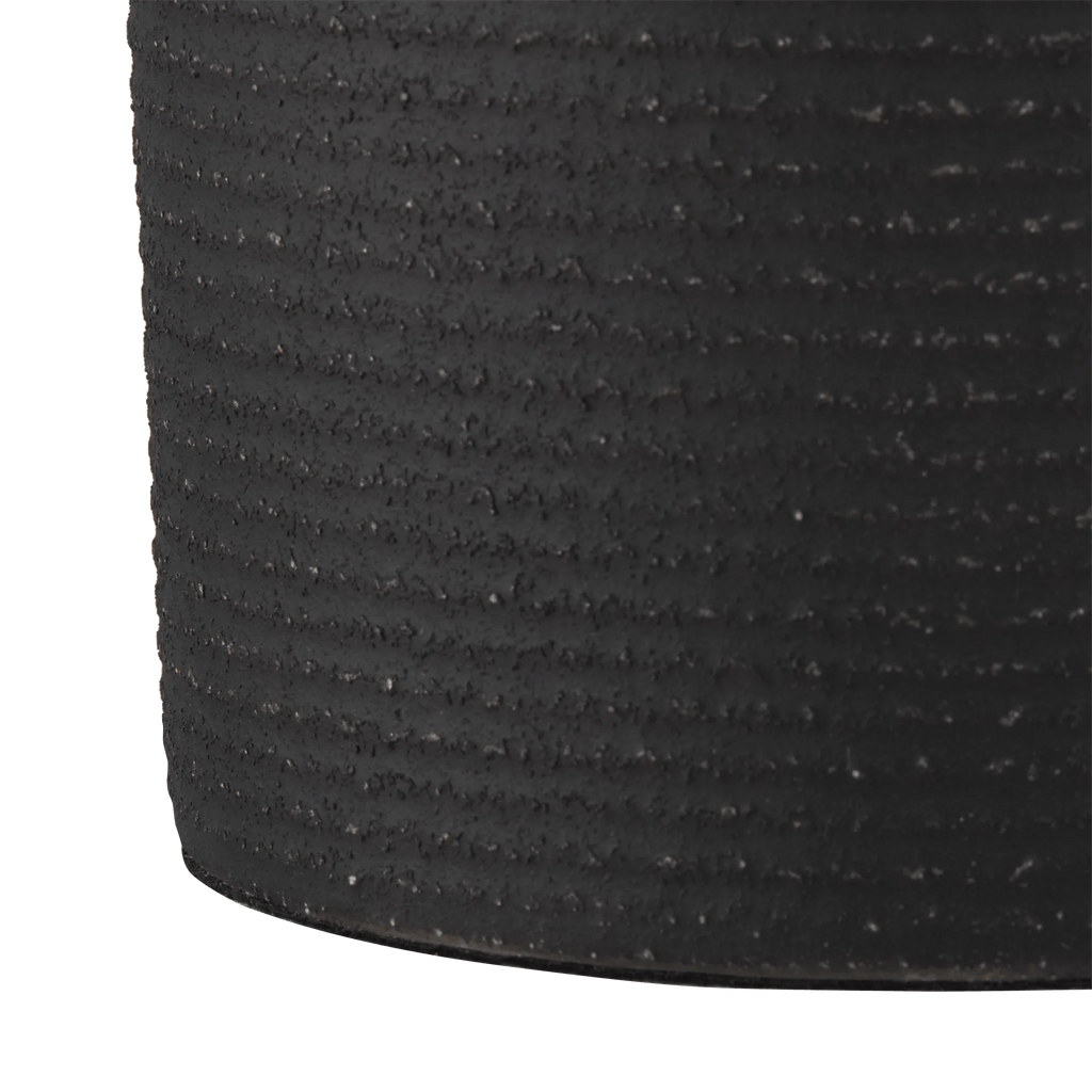 Black Ceramic Lamp Base