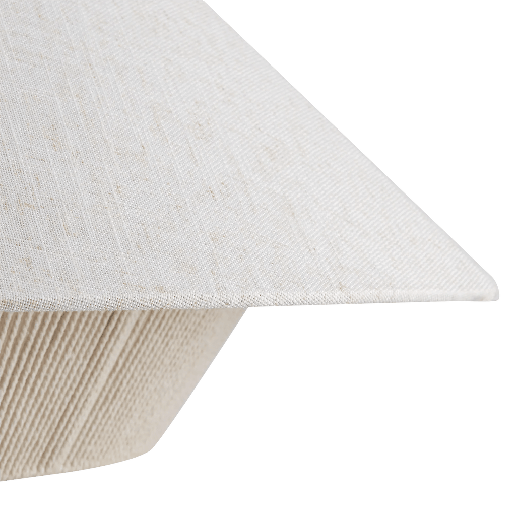 Linen and Rope Ceiling Lamp