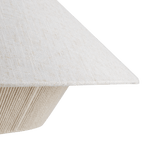 Linen and Rope Ceiling Lamp