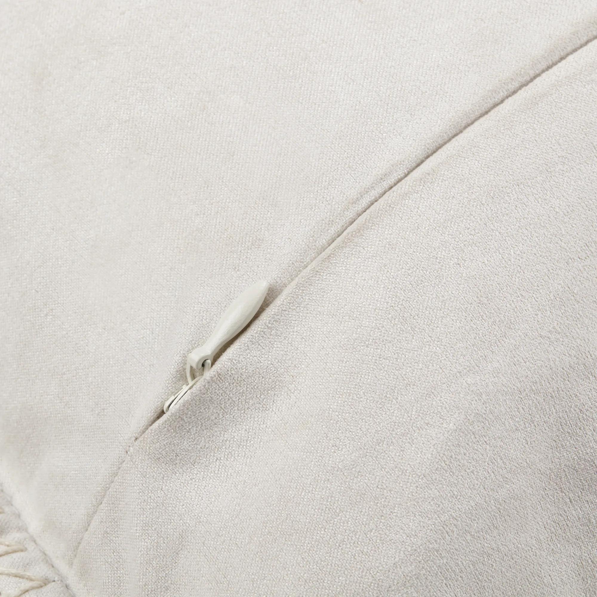 Grey Waverly Decorative Lumbar Pillow