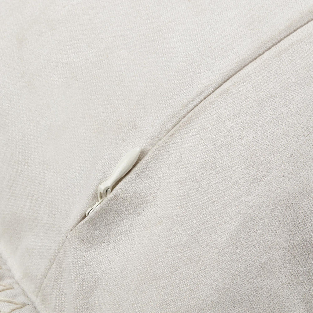 Beige Waverly Decorative Lumbar Pillow