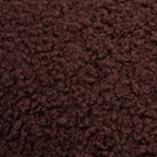 Brown Doodle Boucle Decorative Throw Pillow