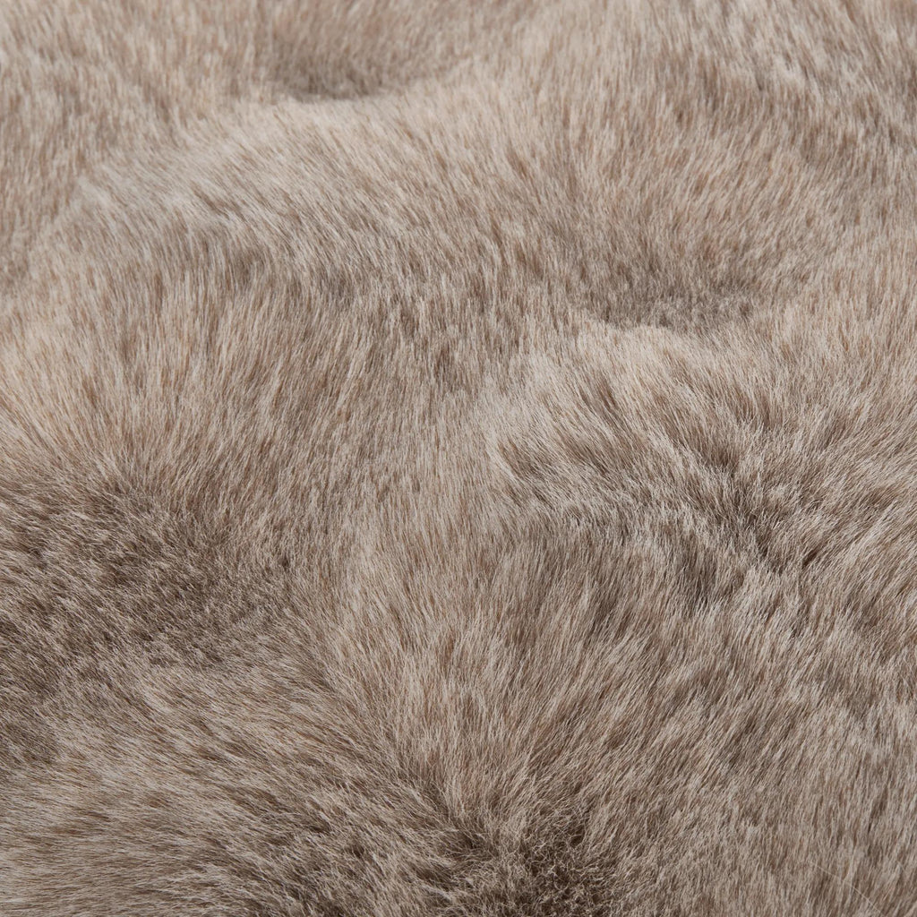 Bubble Faux Fur Decorative Pillow