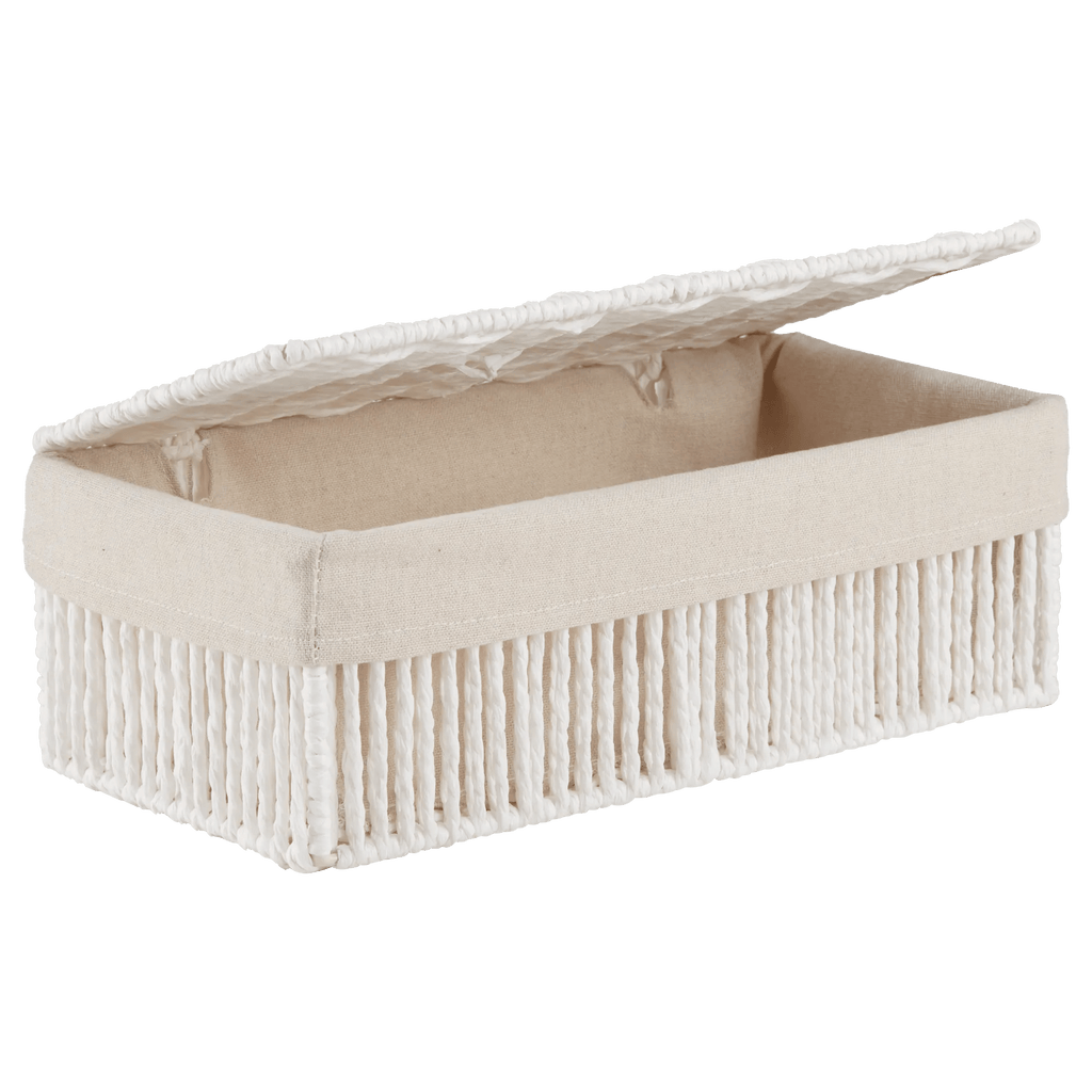 Linen Basket with Lid