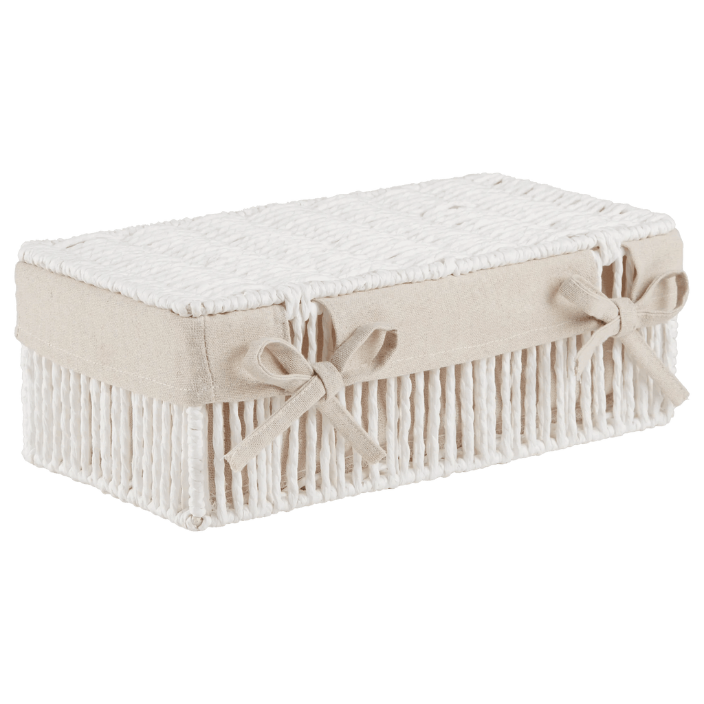 Linen Basket with Lid