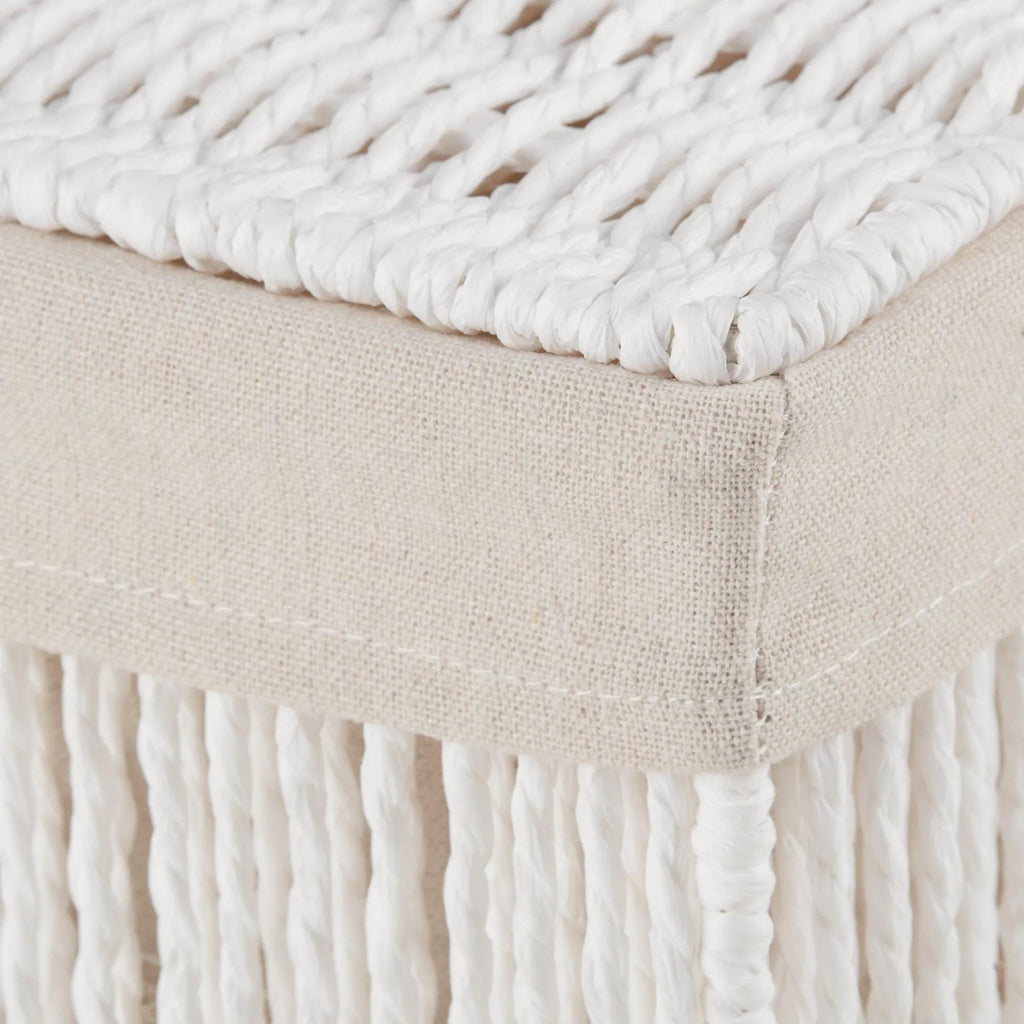 Linen Basket with Lid