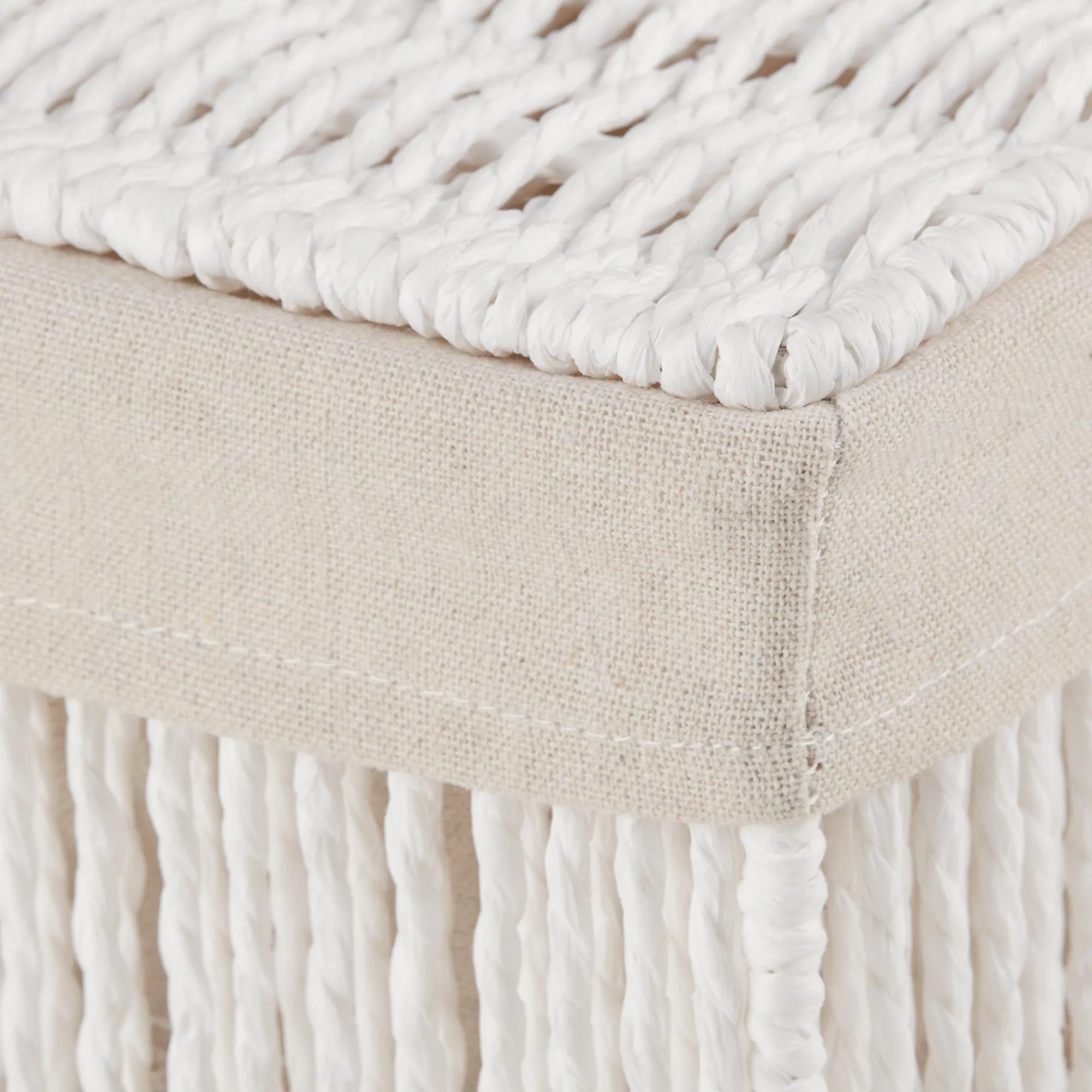 Linen Basket with Lid