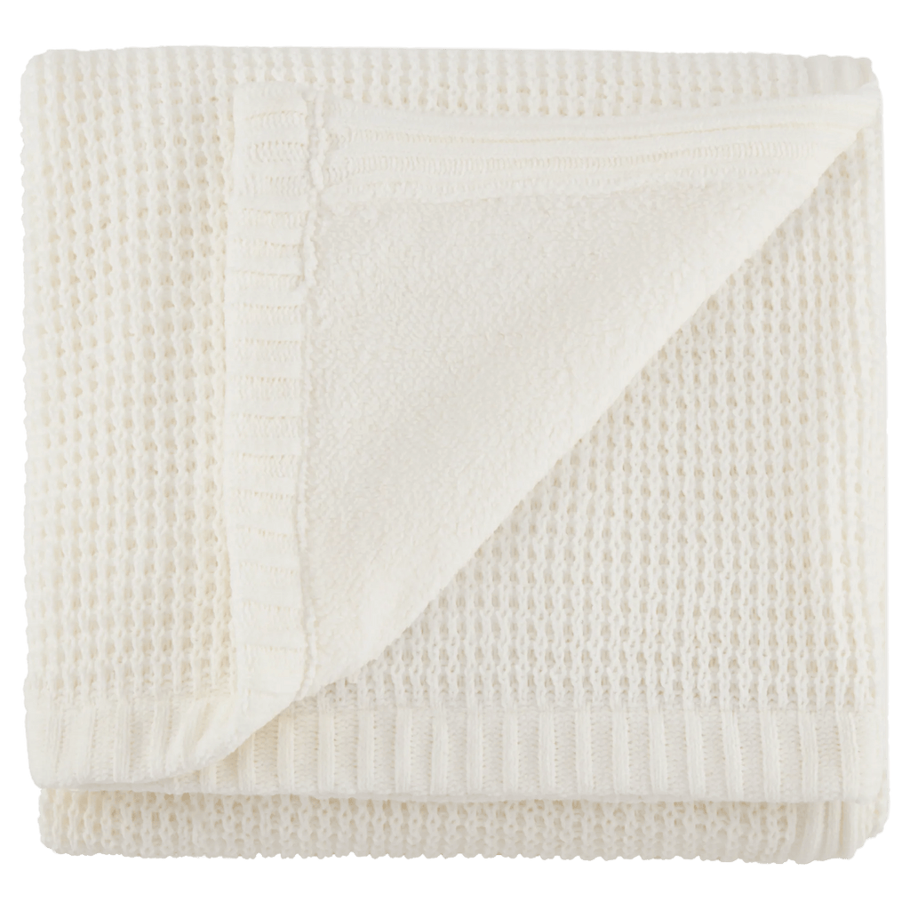 Nano Waffle Lined Throw
