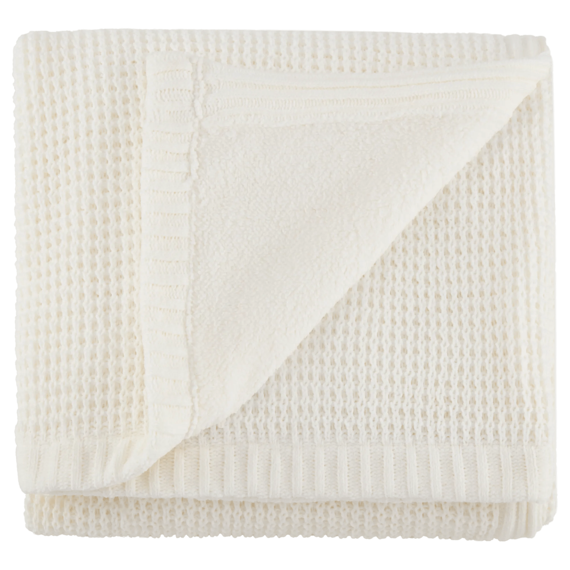 Nano Waffle Lined Throw