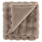 Bubble Faux Fur Throw