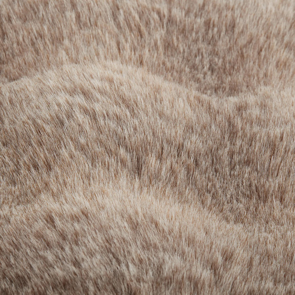Bubble Faux Fur Throw