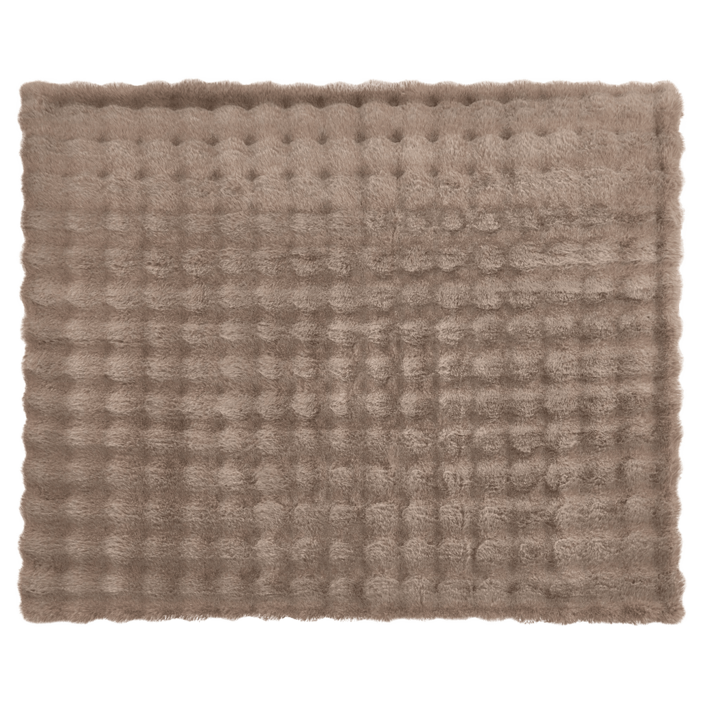 Bubble Faux Fur Throw