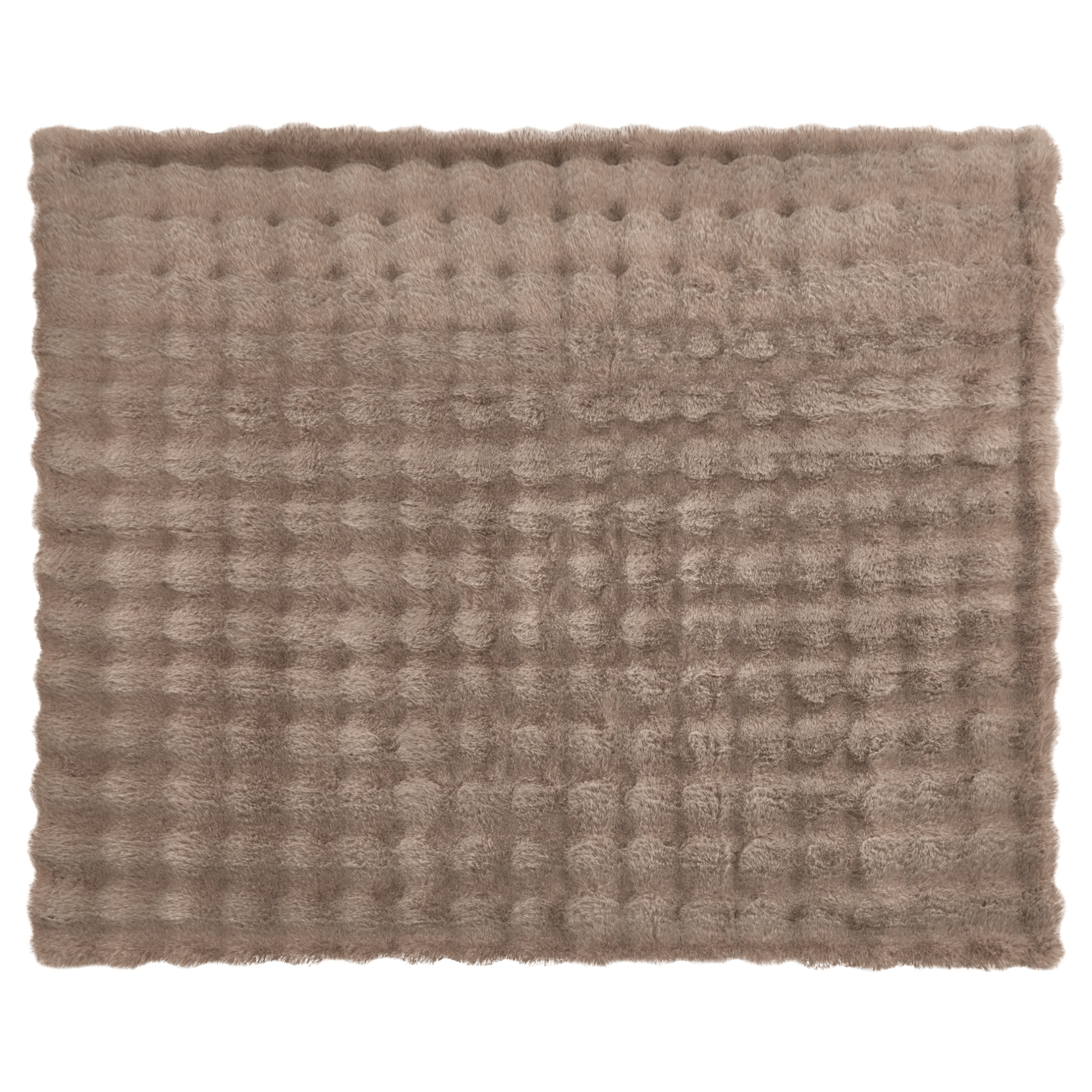 Bubble Faux Fur Throw