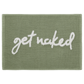 Green Get Naked Bath Mat