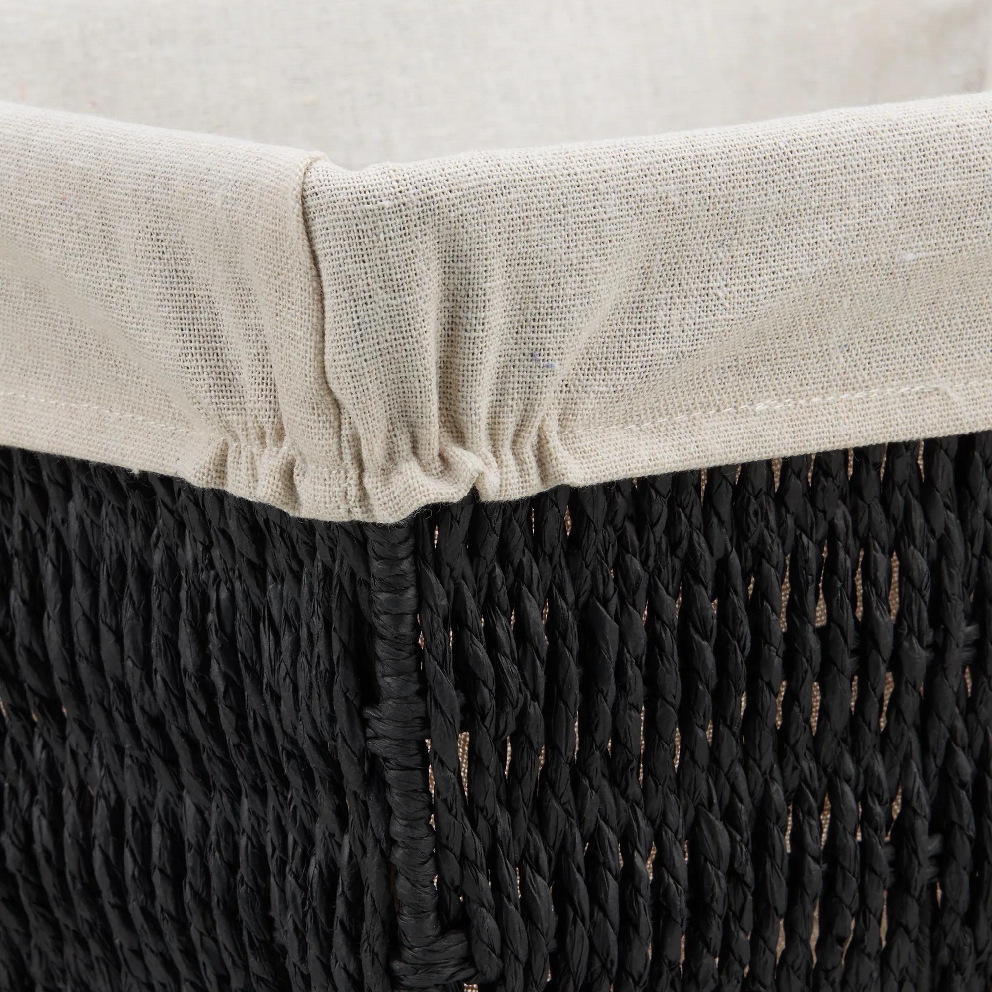 Storage Basket With Liner