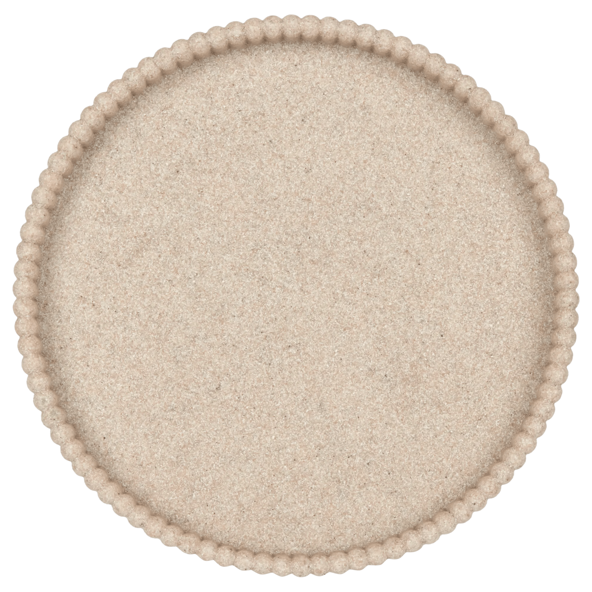 Sand Ribbed Tray