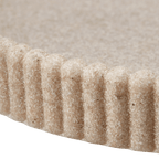 Sand Ribbed Tray