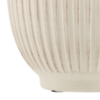 Ribbed Ceramic Table Vase