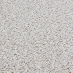 Fabric and Wood Ottoman with Storage