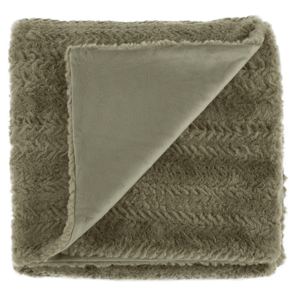 Sage Ellyn Faux Fur Throw
