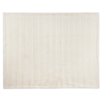 Off White Ellyn Faux Fur Throw