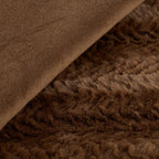 Brown Ellyn Faux Fur Throw