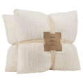 Off White Set of 2 Ellyn Decorative Pillow