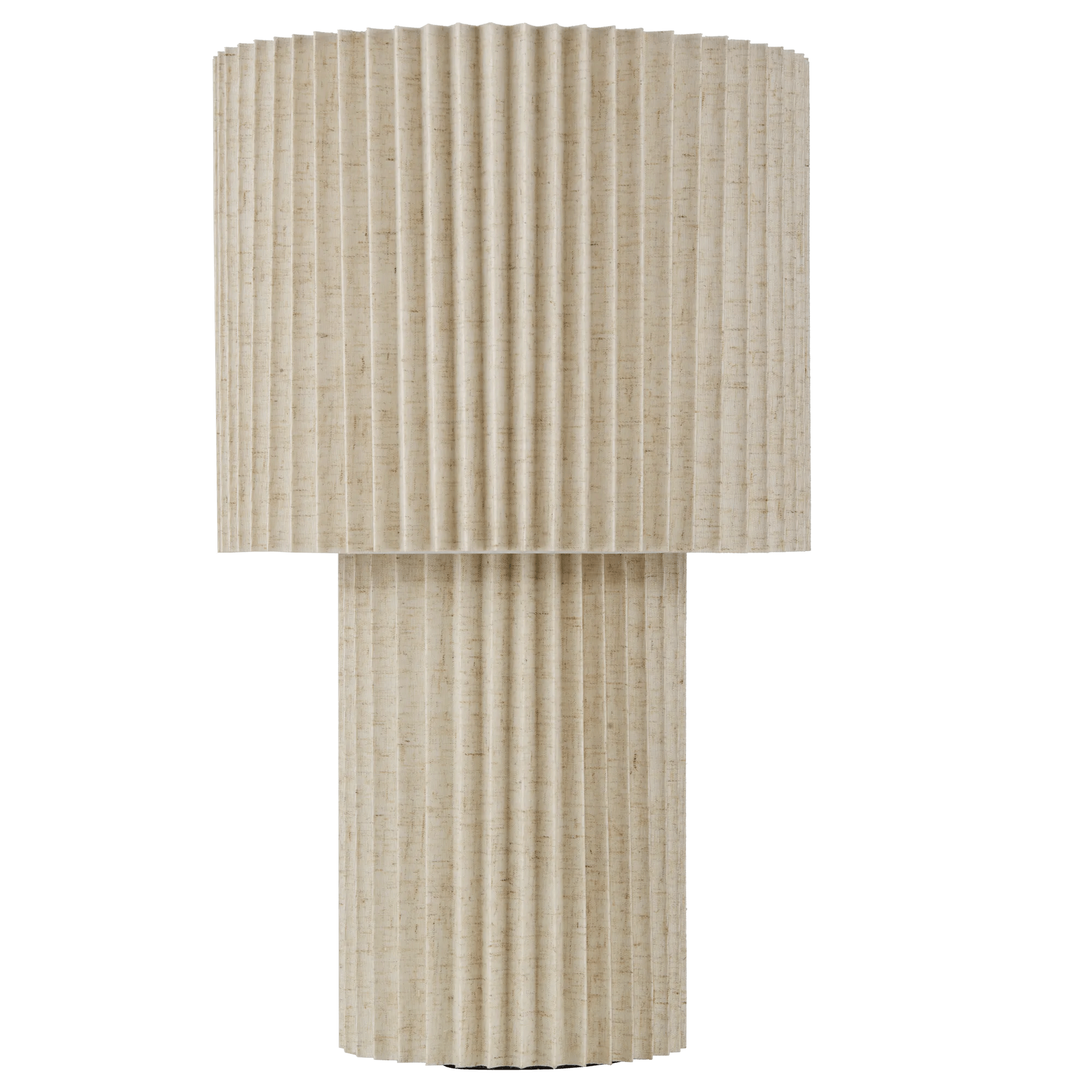 Fold Linen Table Lamp