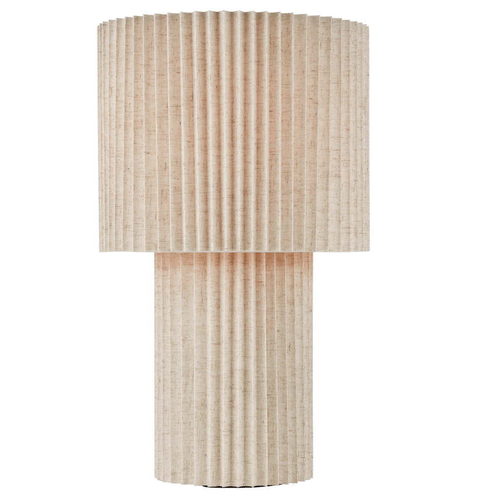 Fold Linen Table Lamp