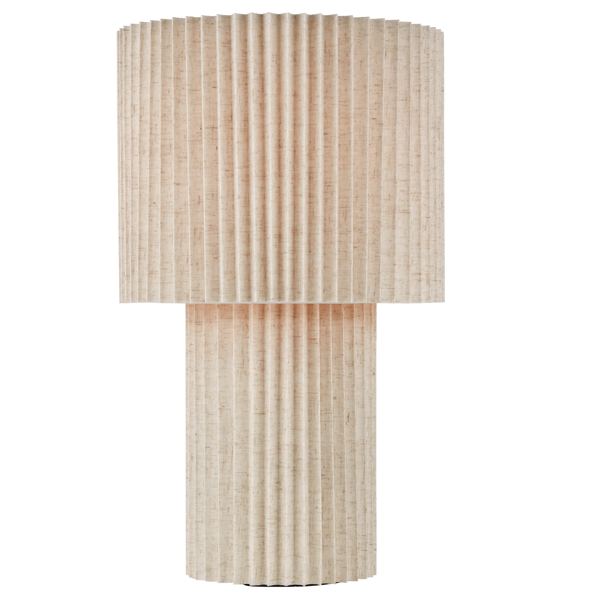 Fold Linen Table Lamp