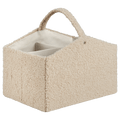 Boucle Fabric Diaper Caddy