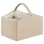 Boucle Fabric Diaper Caddy