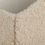 Boucle Fabric Diaper Caddy