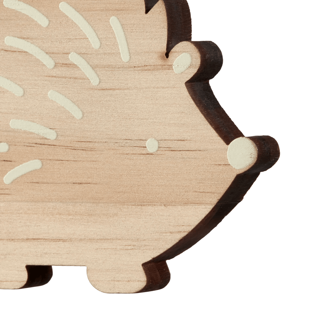 3 Shaped Wood Wall Hooks