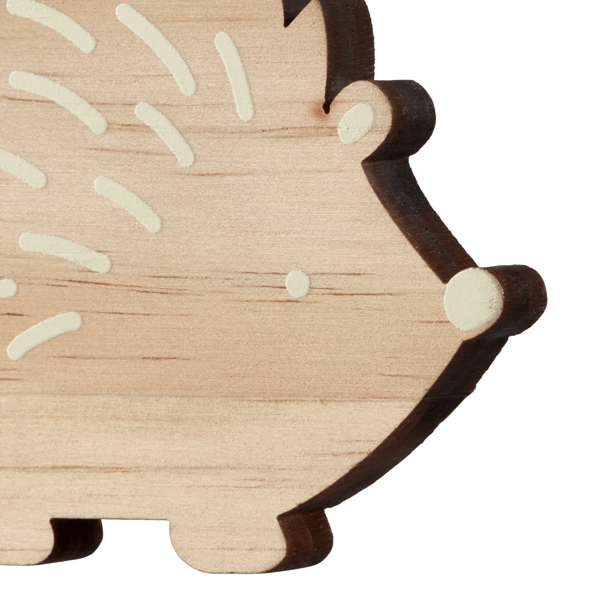 3 Shaped Wood Wall Hooks