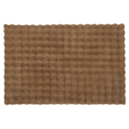 Brown Bubble Faux Fur Rug