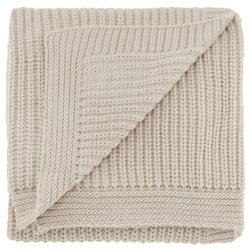 Beige Ribba Throw
