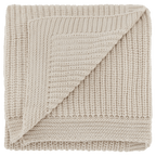 Beige Ribba Throw