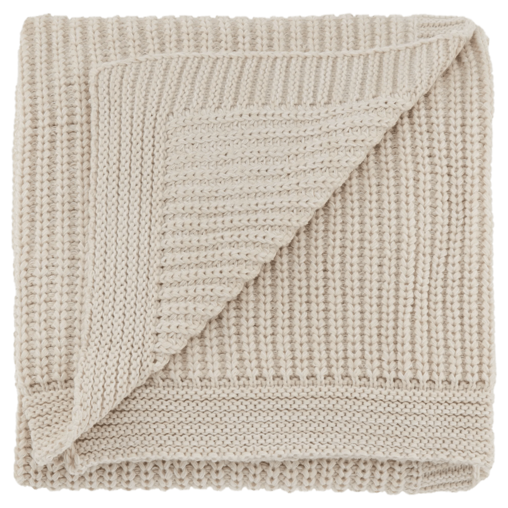 Beige Ribba Throw
