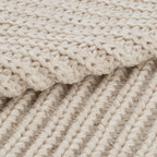 Beige Ribba Throw