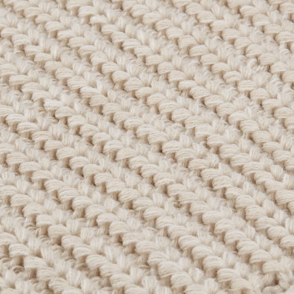 Beige Ribba Throw