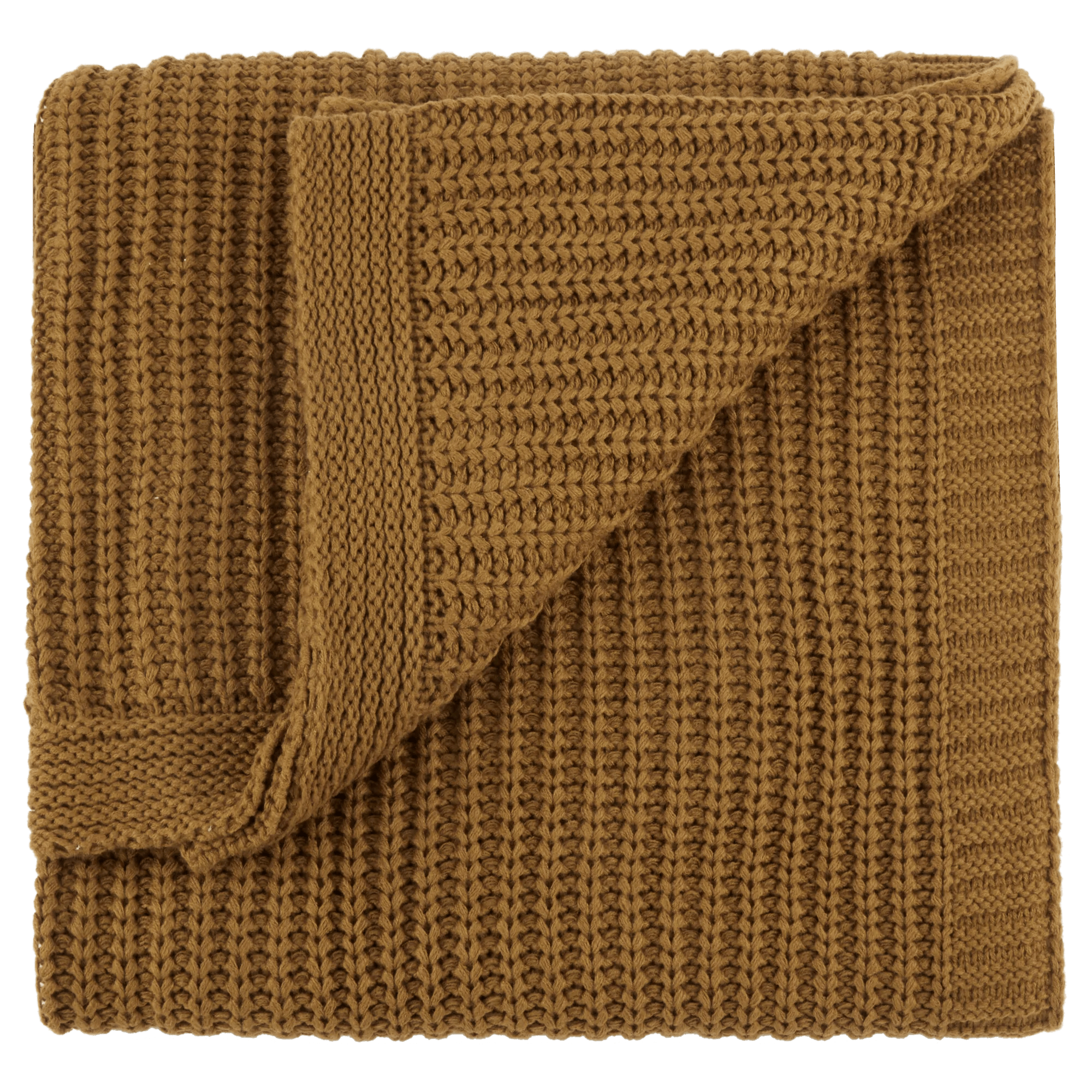 Ochre Ribba Throw
